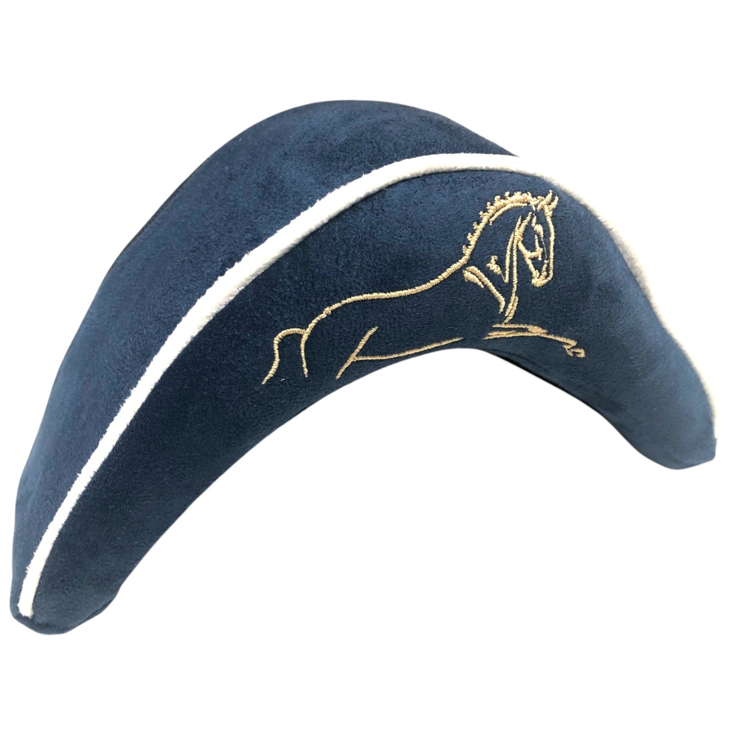 BridleMattress TM Gold Jambette  in DARK BLUE
