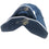 SaddleMattress TM Vertex and BridleMattress TM Gold Braided Jumper in Dark Blue