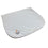 White Saddle Pad embroidered both sides - Your Own LOGO