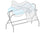 Illustration of Vertex on Folding travel rack